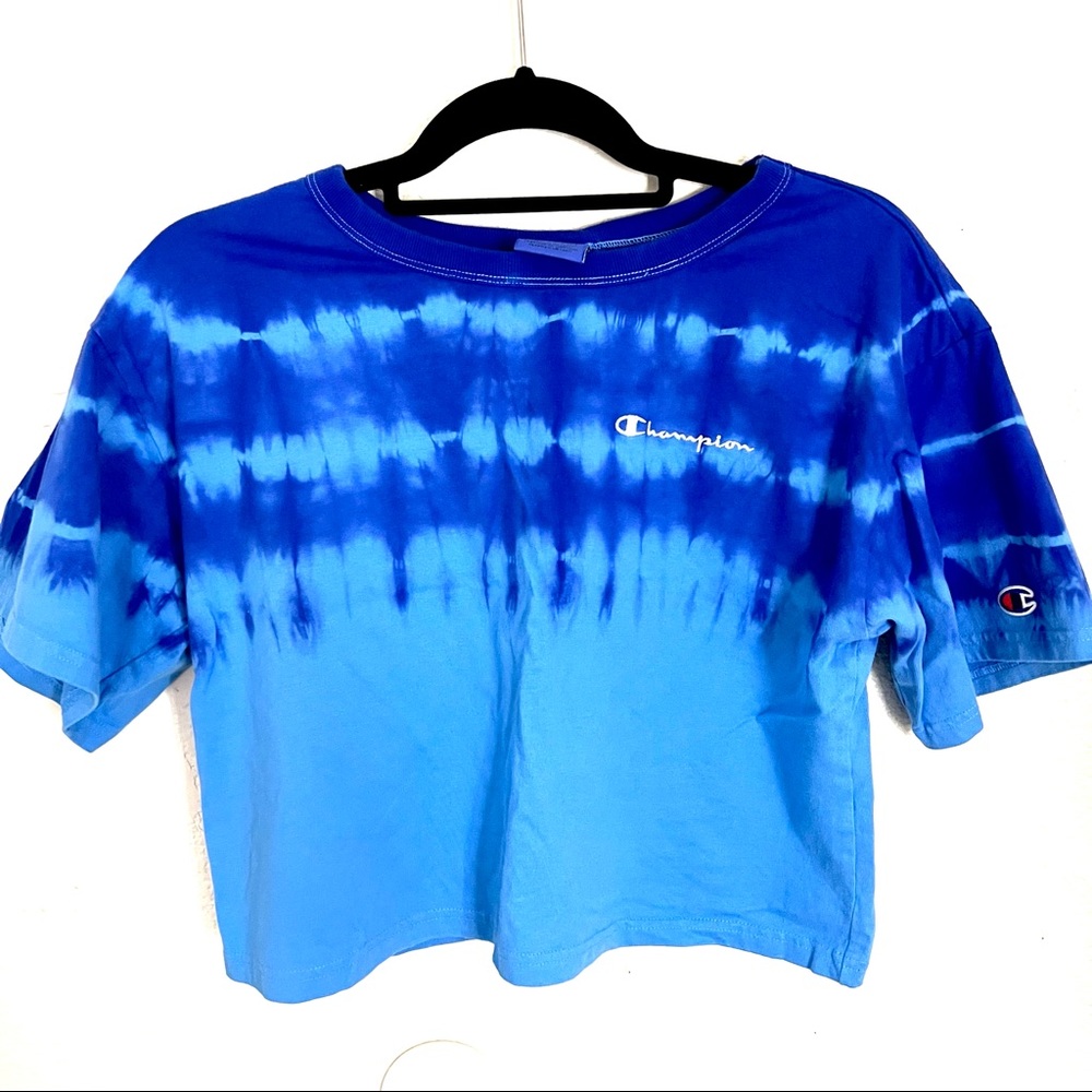Champion Tye-Dye cropped top